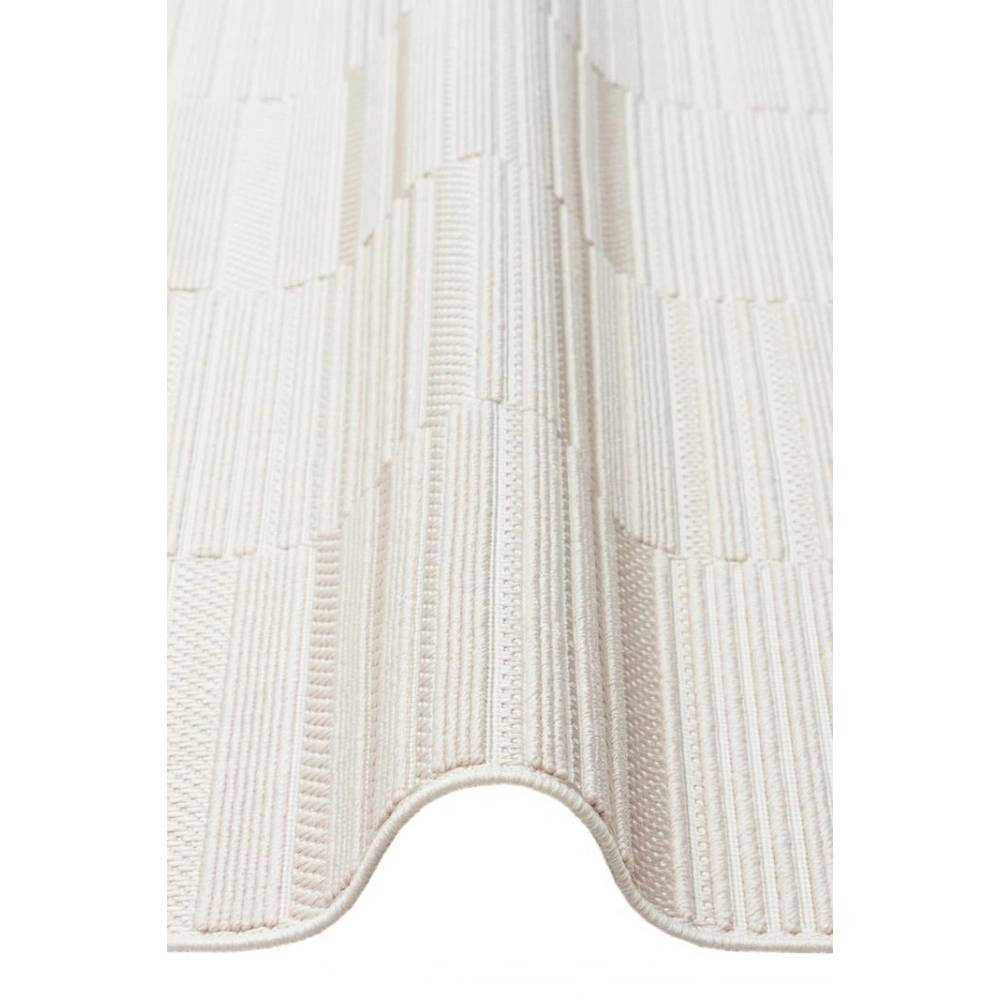 Eko Halı Mono Loop 01 Beige Sisal Görünümlü Bukleli Kaymaz Tabanlı Yıkanabilir Halı