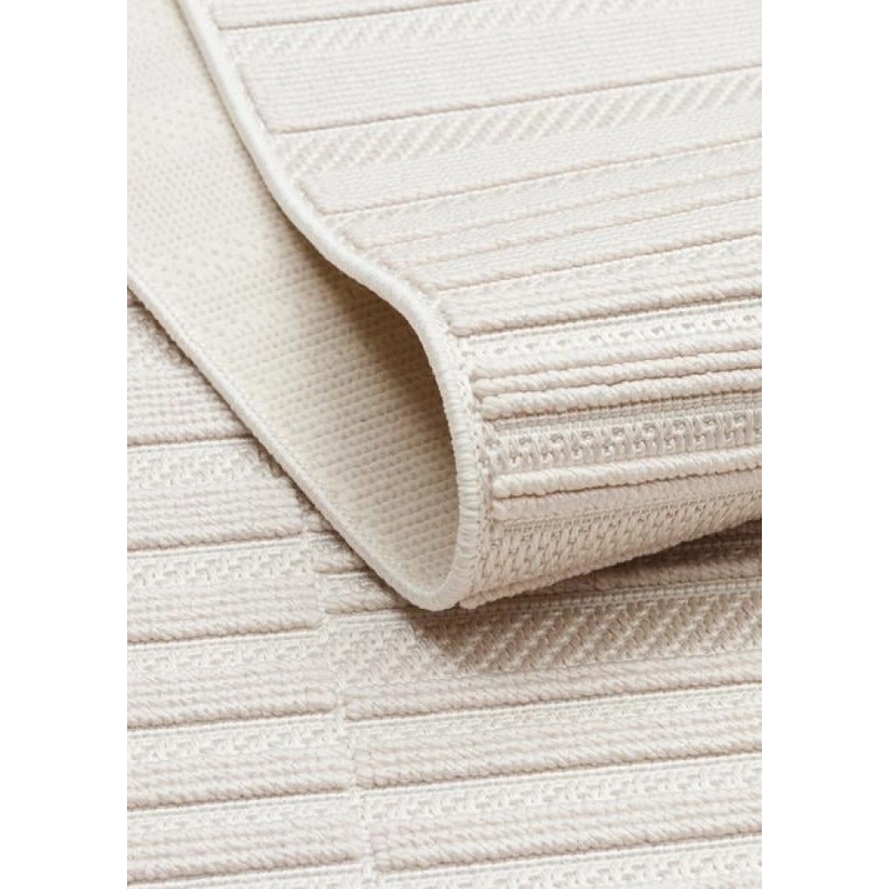 Eko Halı Mono Loop 01 Beige Sisal Görünümlü Bukleli Kaymaz Tabanlı Yıkanabilir Halı