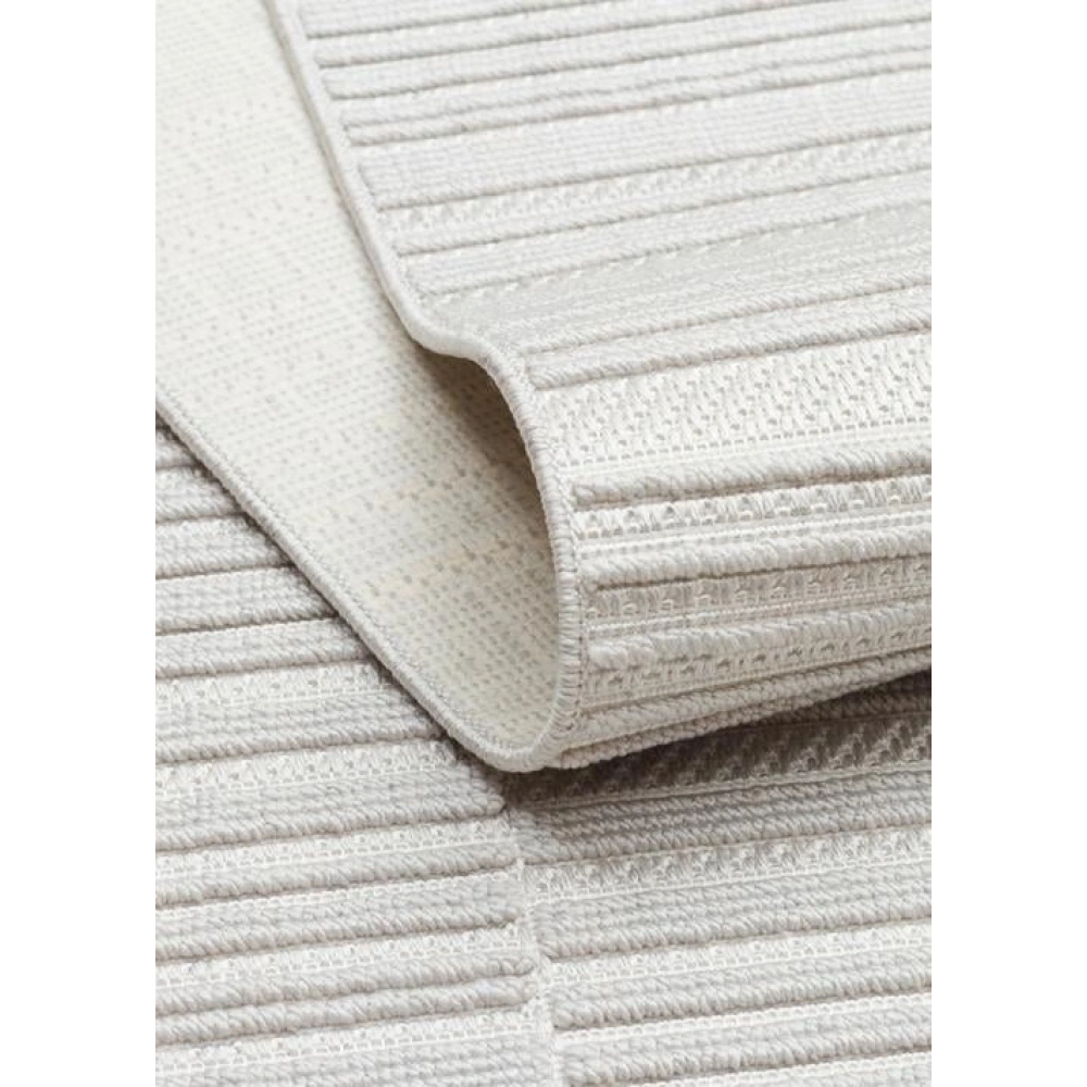 Eko Halı Mono Loop 01 Grey Sisal Görünümlü Bukleli Kaymaz Tabanlı Yıkanabilir Halı
