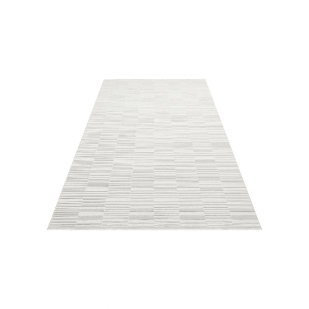 Eko Halı Mono Loop 01 Grey Sisal Görünümlü Bukleli Kaymaz Tabanlı Yıkanabilir Halı