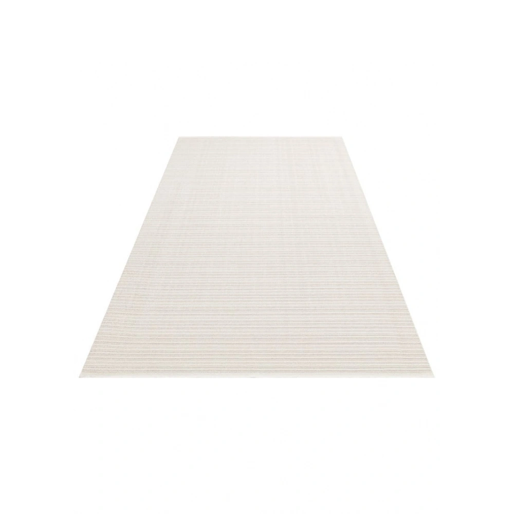 Eko Halı Mono Loop 03 Cream Beige Sisal Görünümlü Bukleli Kaymaz Tabanlı Yıkanabilir Halı