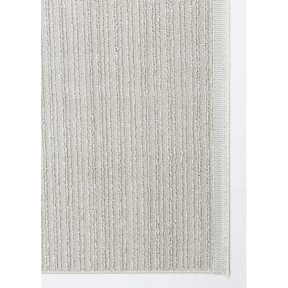 Eko Halı Mono Loop 03 Grey XW Sisal Görünümlü Bukleli Kaymaz Tabanlı Yıkanabilir Halı