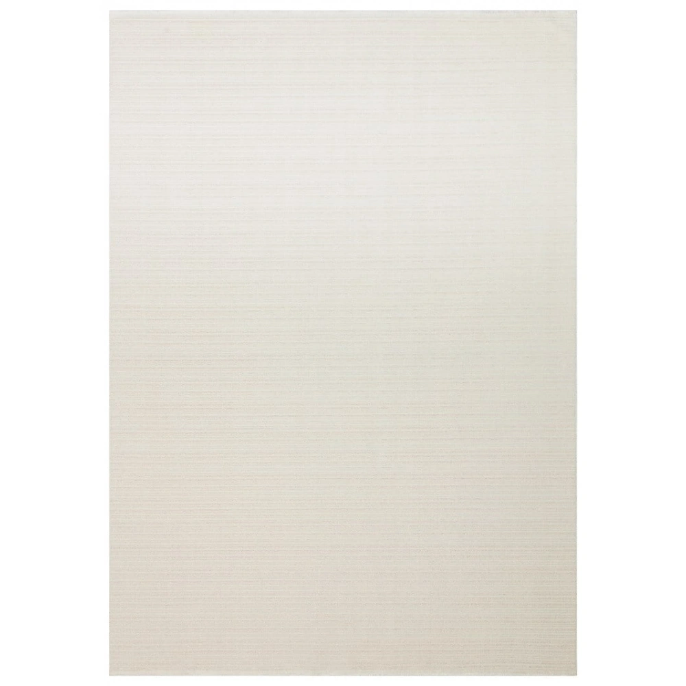 Eko Halı Mono Loop 03 White XW Sisal Görünümlü Bukleli Kaymaz Tabanlı Yıkanabilir Halı