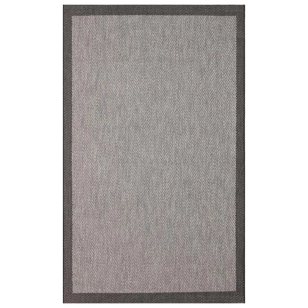 Eko Halı Mono MNO 02 Dark Grey Kaymaz Tabanlı Kilim