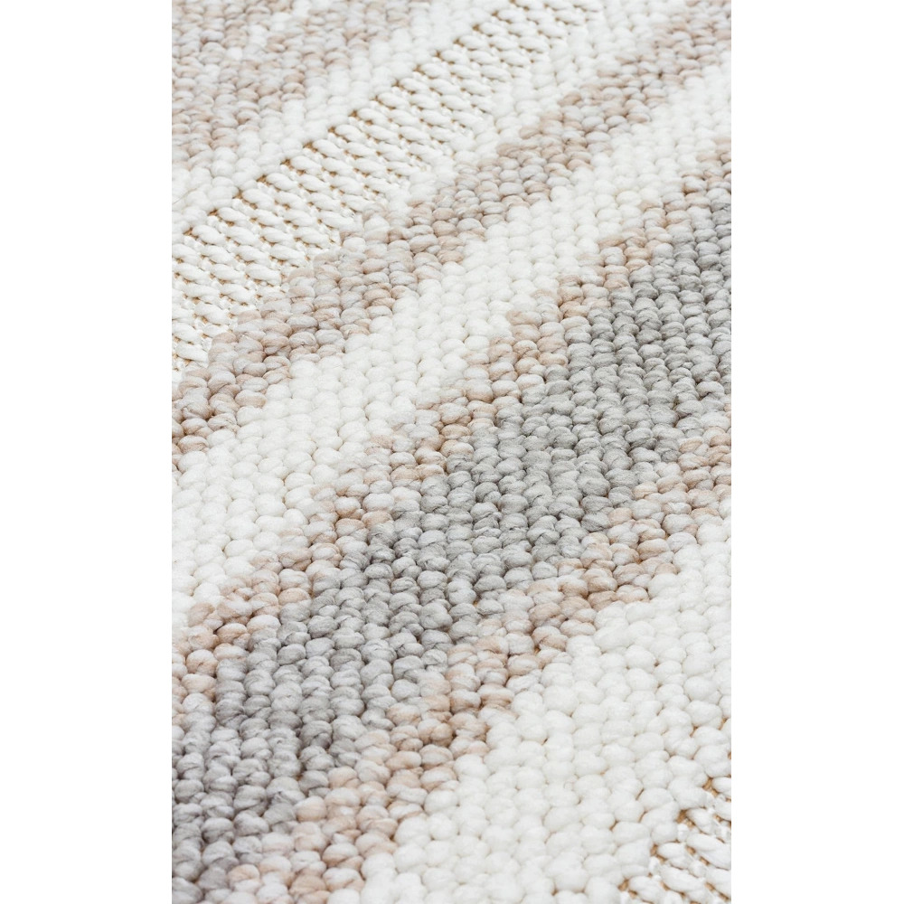 Eko Halı Motto MOT 02 White Bej İskandinav Halı