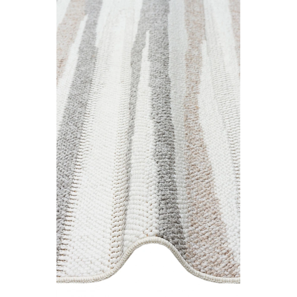 Eko Halı Motto MOT 02 White Bej İskandinav Halı