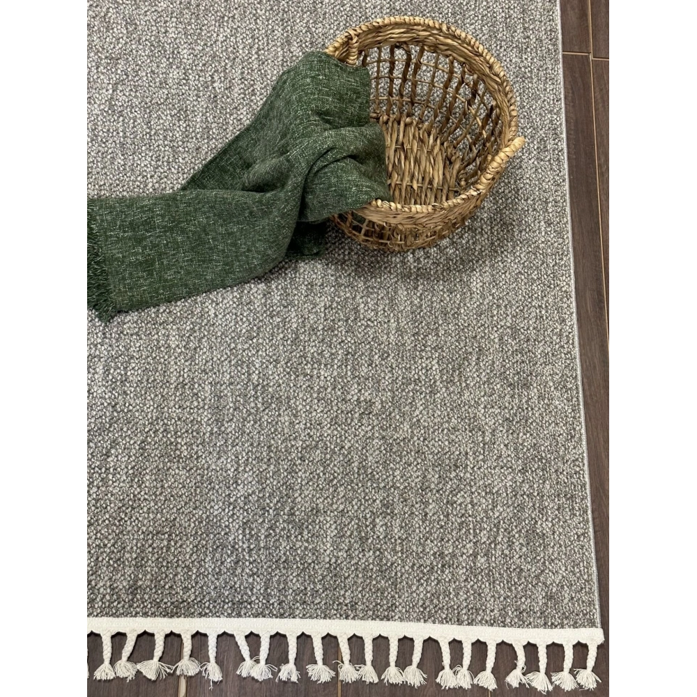 Eko Halı Motto MOT Plain Gri İskandinav Halı