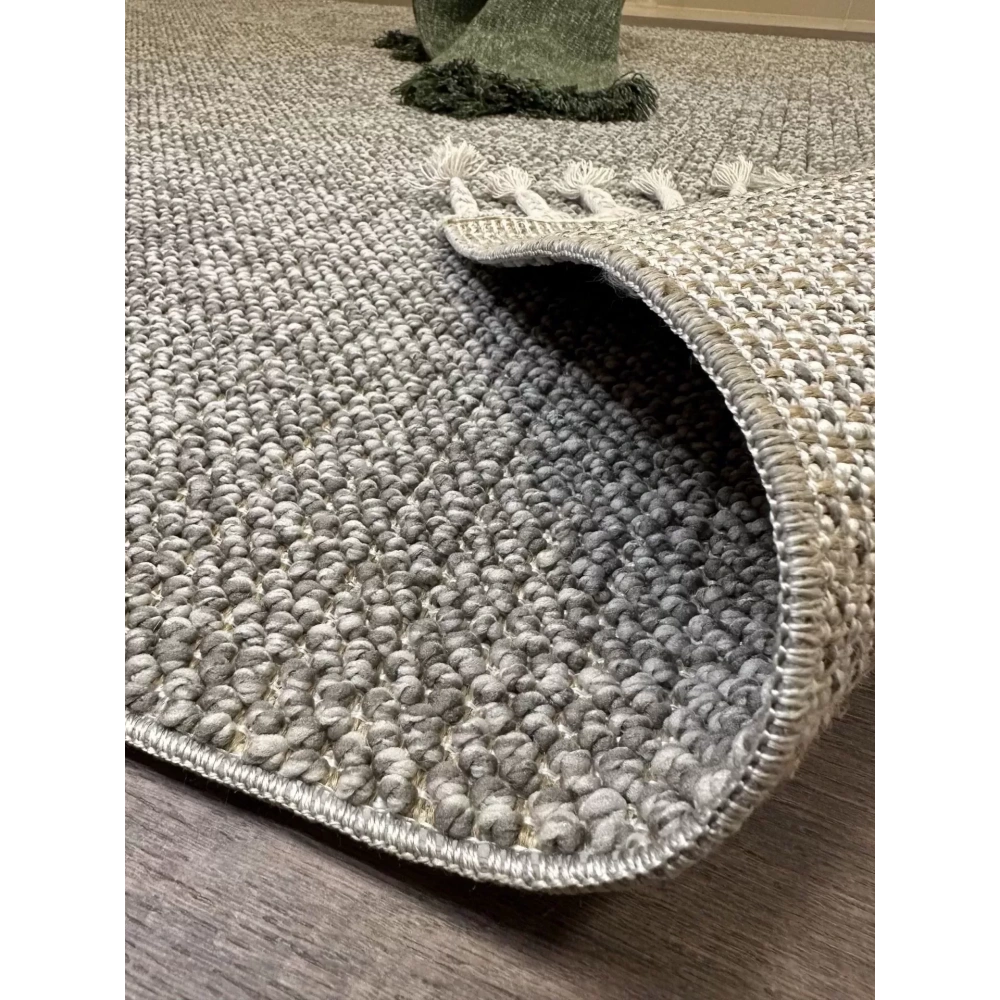 Eko Halı Motto MOT Plain Gri İskandinav Halı