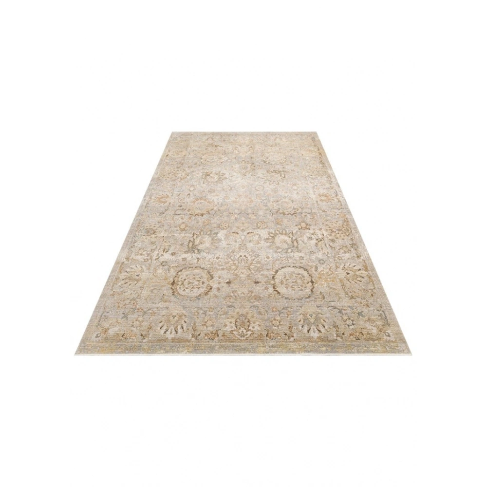 Eko Halı Mystic MYS 02 Natural Polyester Viskon Klasik Motifli Şık Salon Halısı