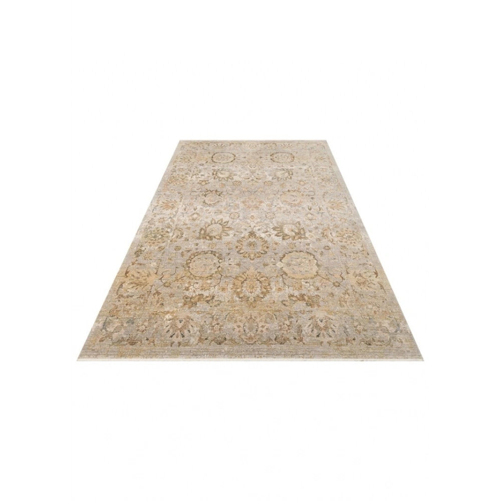 Eko Halı Mystic MYS 02 Natural Polyester Viskon Klasik Motifli Şık Salon Halısı