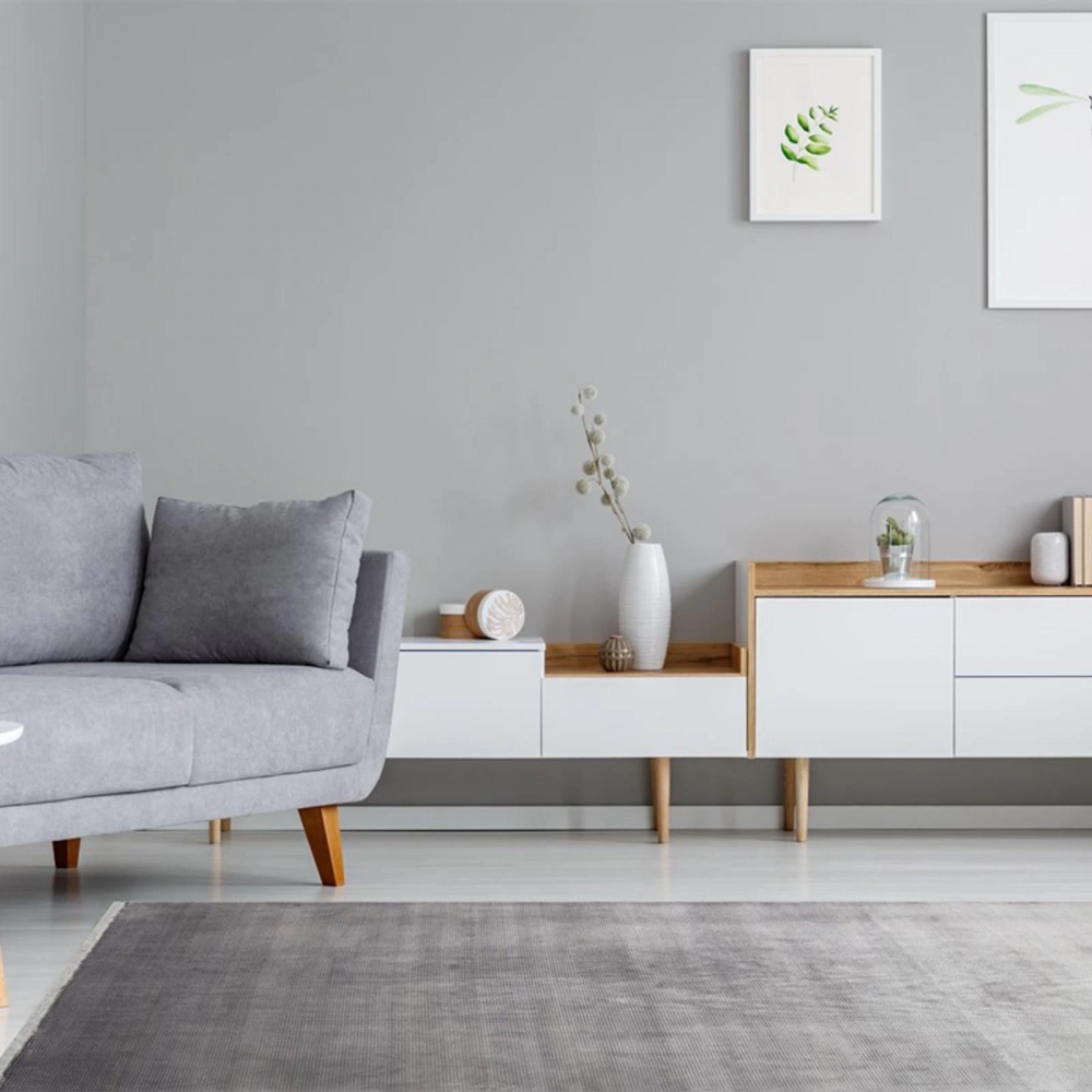 Eko Halı Napoli NAP 01 Antrasit Modern Salon Halısı