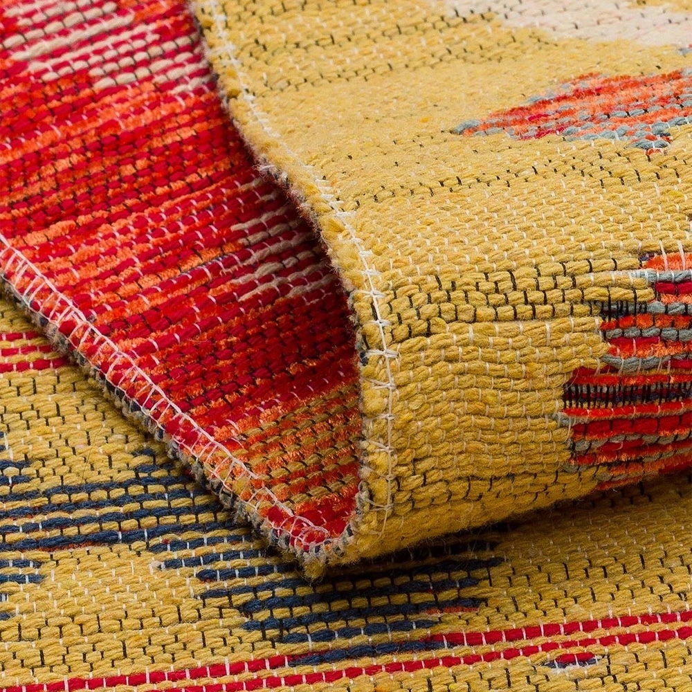 Eko Halı Nomad Kilim NMD 03 Red Yıkanabilir Kilim