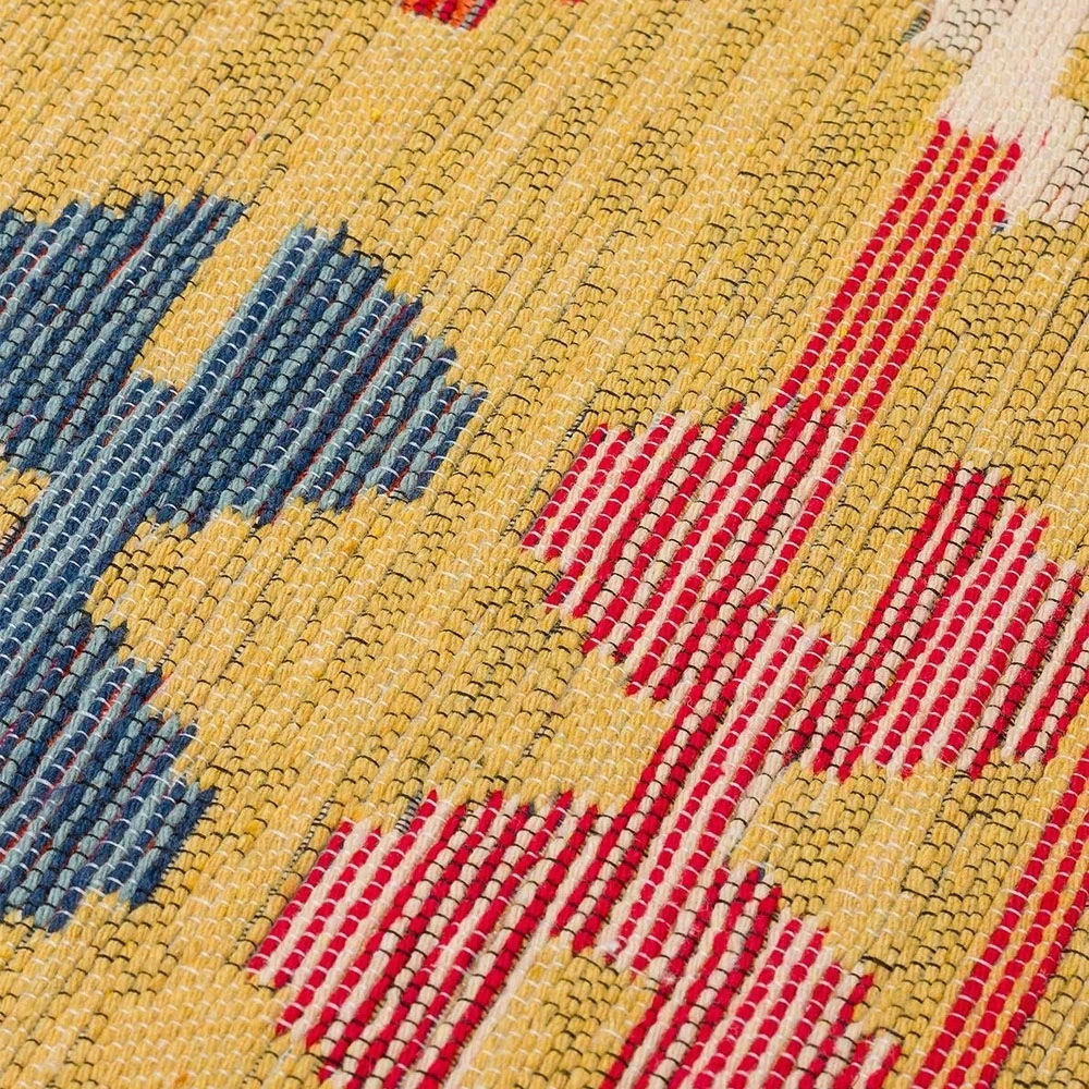 Eko Halı Nomad Kilim NMD 03 Red Yıkanabilir Kilim