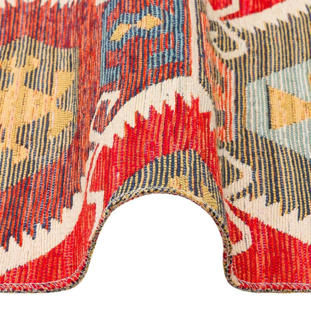 Eko Halı Nomad Kilim NMD 06 Red Yıkanabilir Kilim