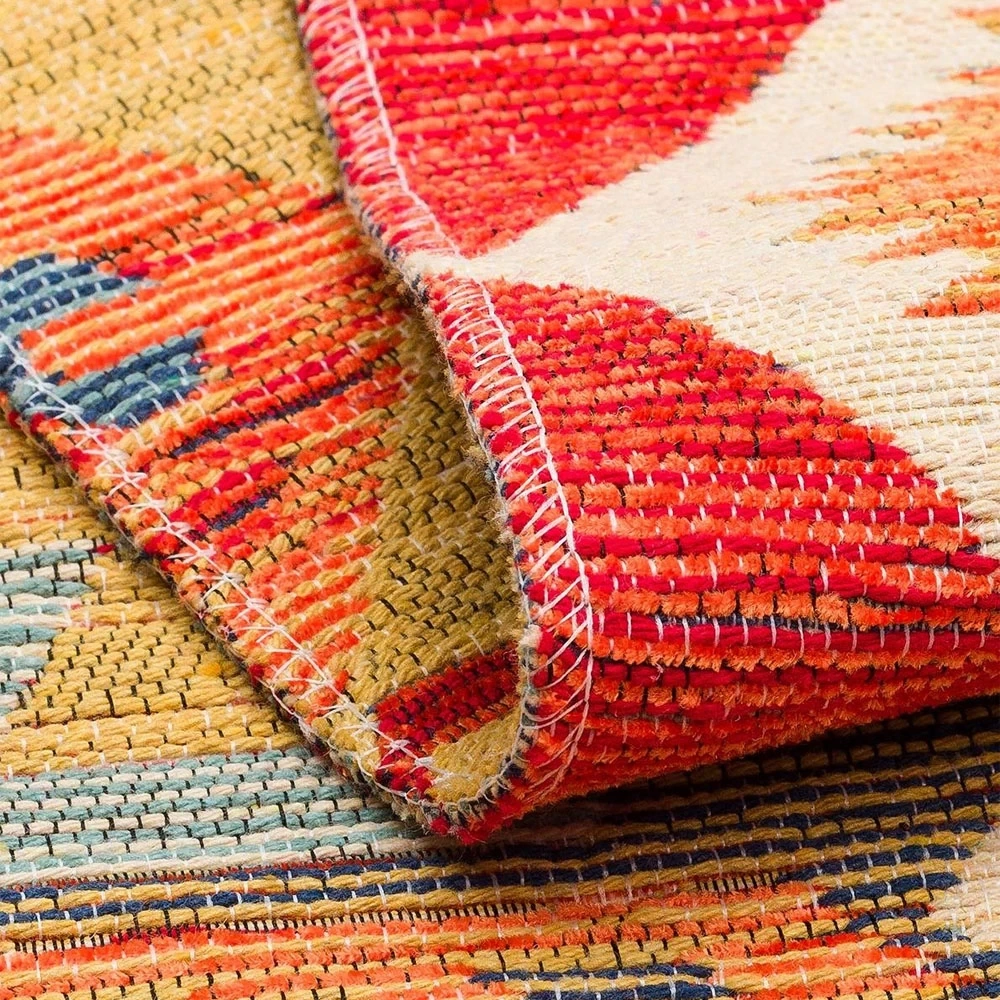 Eko Halı Nomad Kilim NMD 06 Red Yıkanabilir Kilim