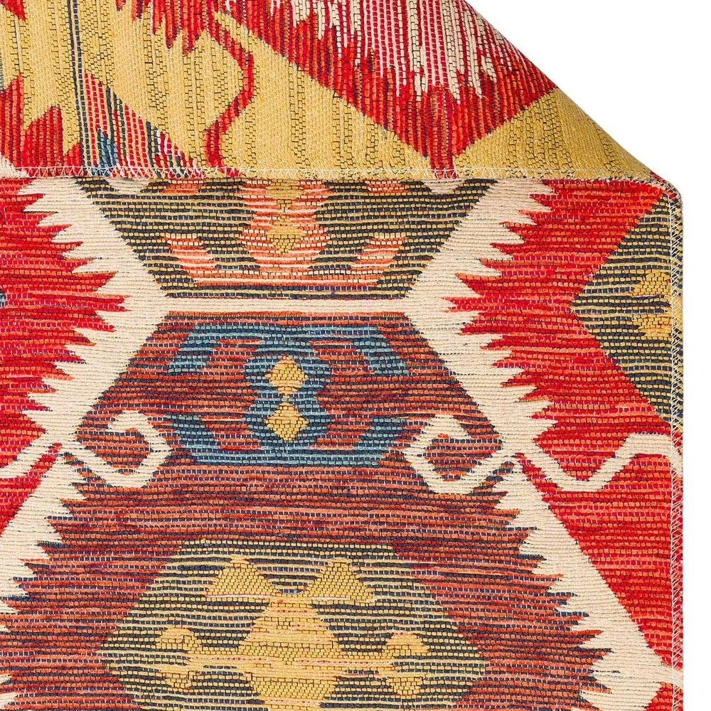 Eko Halı Nomad Kilim NMD 06 Red Yıkanabilir Kilim