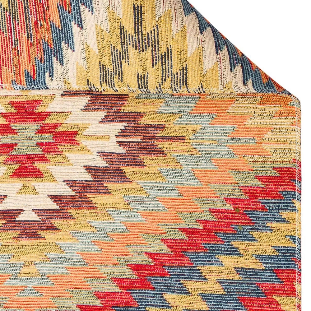 Eko Halı Nomad Kilim NMD 07 Terra Yıkanabilir Kilim