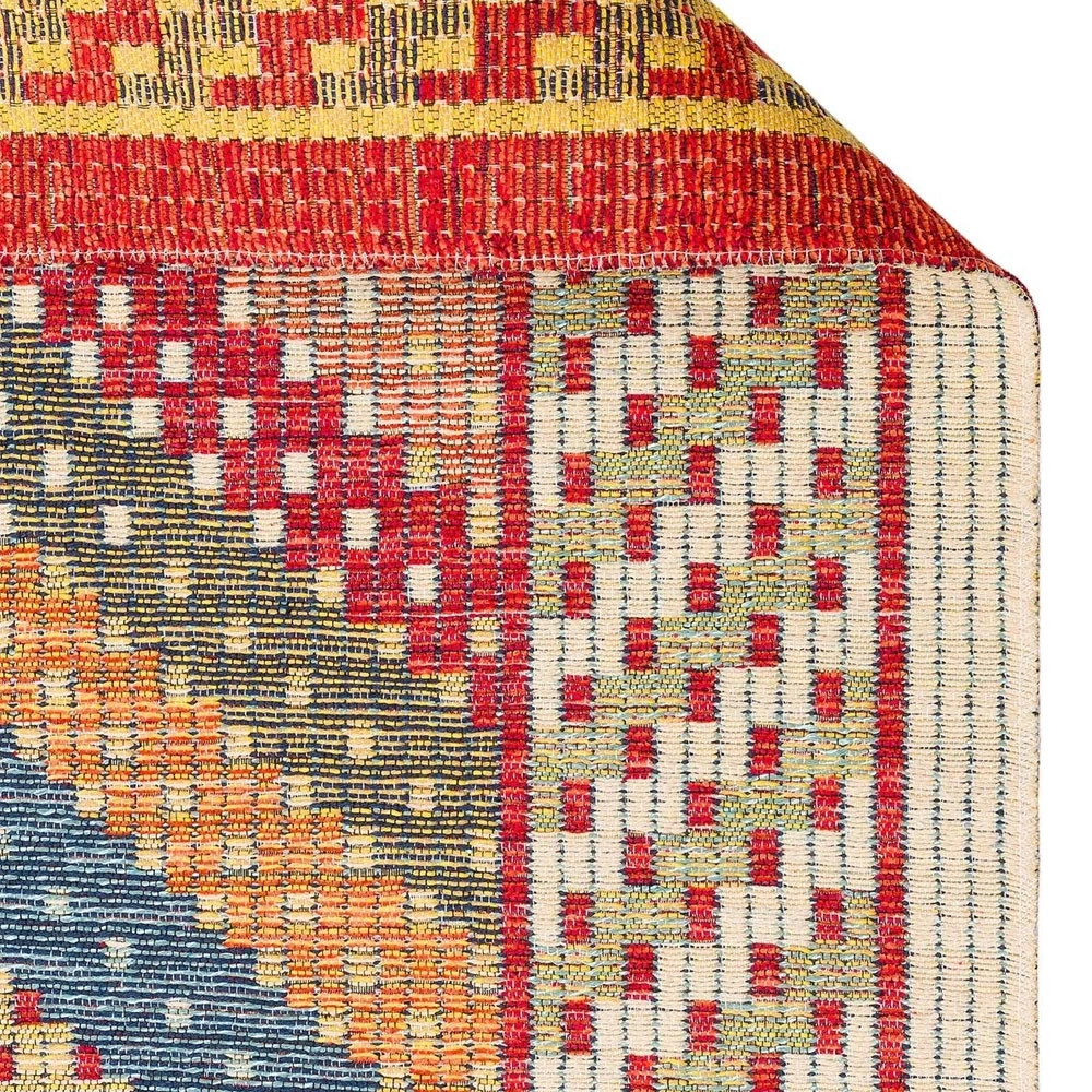 Eko Halı Nomad Kilim NMD 10 Red Yıkanabilir kilim