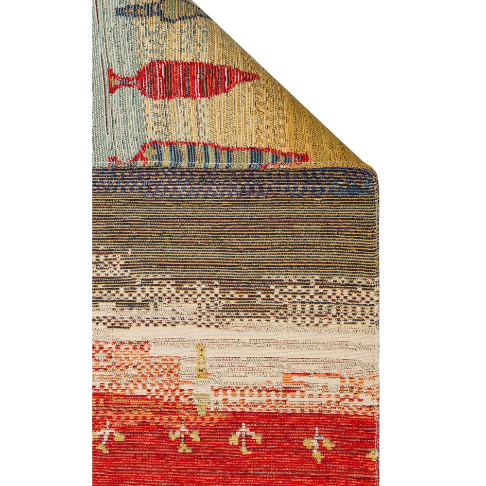 Eko Halı Nomad Kilim NMD 12 Terra Yıkanabilir Kilim