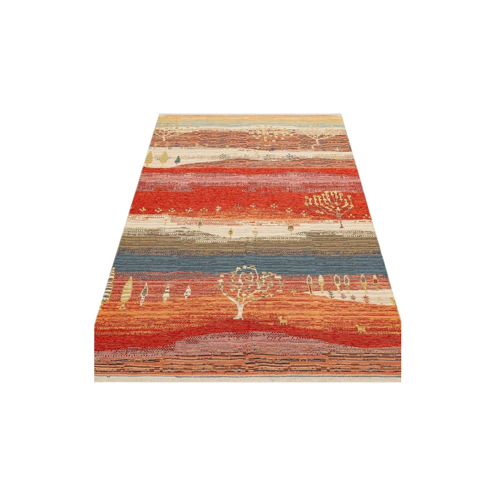 Eko Halı Nomad Kilim NMD 12 Terra Yıkanabilir Kilim