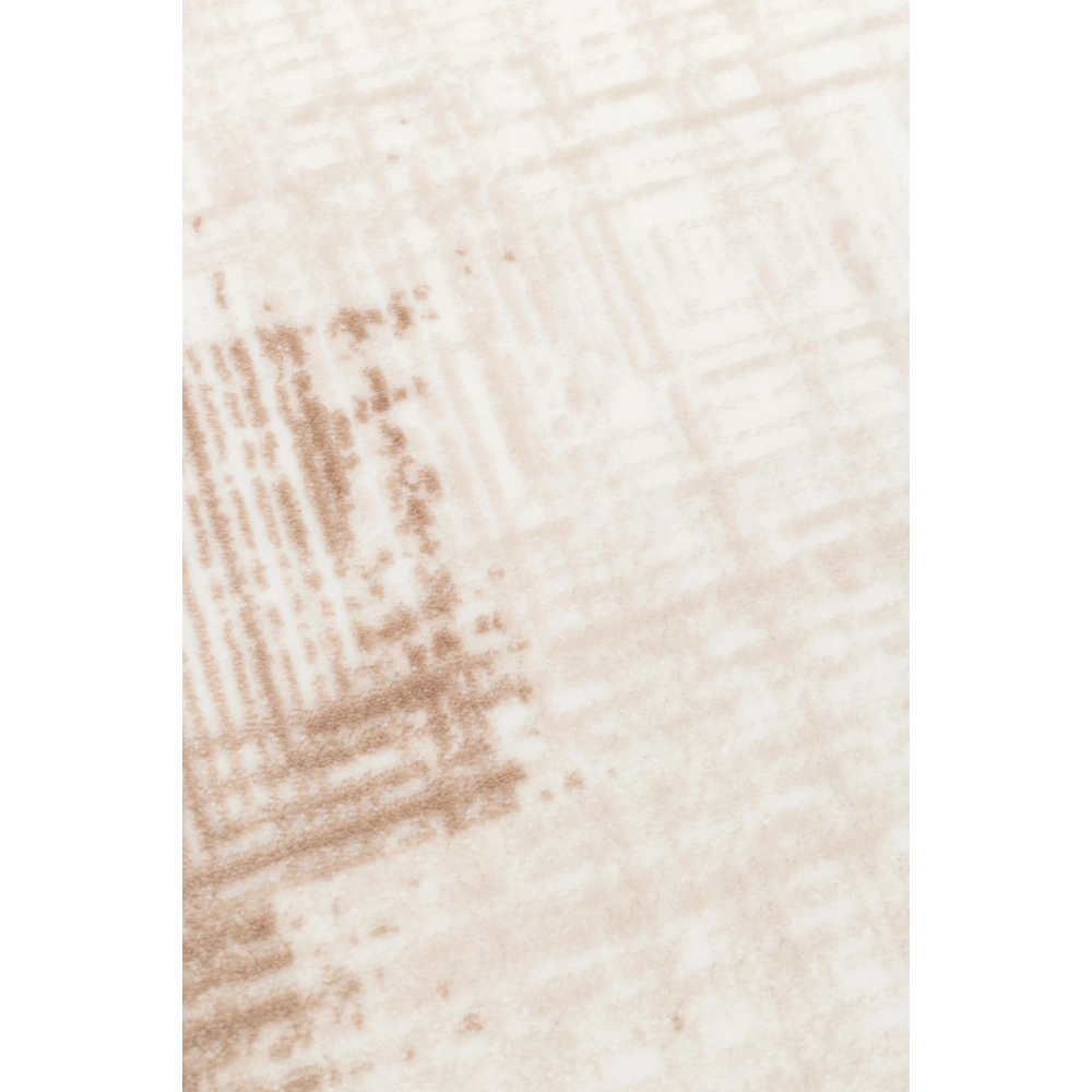 Eko Halı Pera 01 Beige Akrilik Yıkanabilir Kaymaz Tabanlı Modern Halı