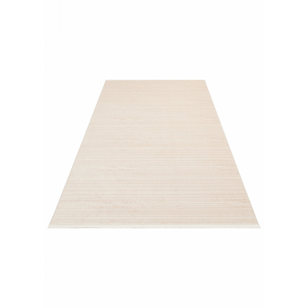 Eko Halı Pera 02 Beige Akrilik Yıkanabilir Kaymaz Tabanlı Modern Halı