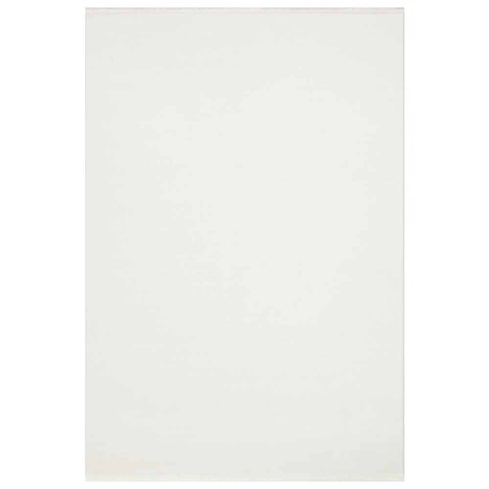 Eko Halı Pera 02 White Akrilik Yıkanabilir Kaymaz Tabanlı Modern Halı