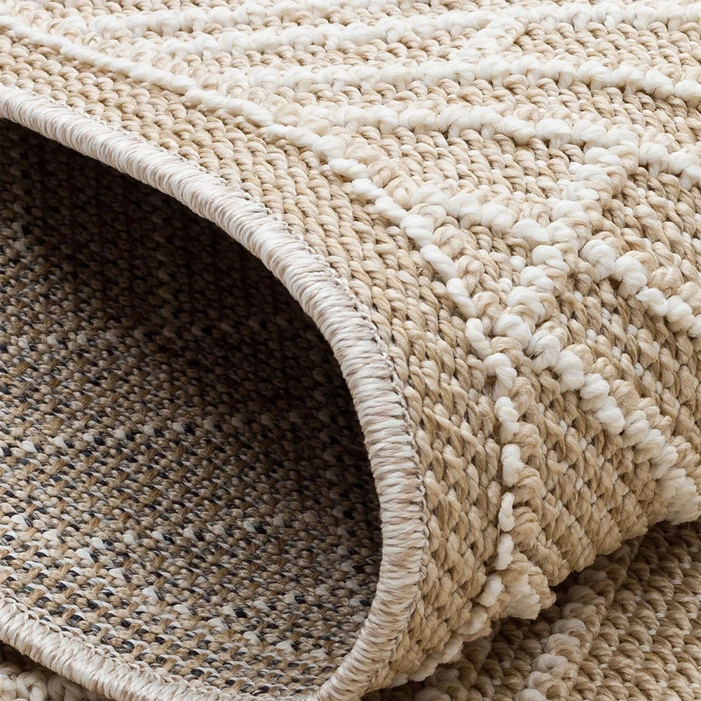 Eko Halı Soho SH 12 Beige Hav Toz Vermaz Hasır Dokuma Modern Makine Halısı