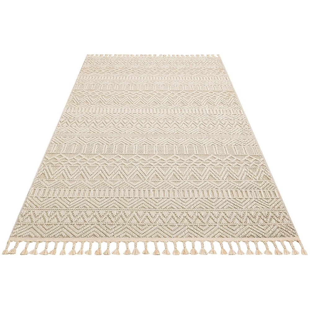 Eko Halı Soho SH 14 Beige Hav Toz Vermez Hasır Dokuma Modern Makine Halısı