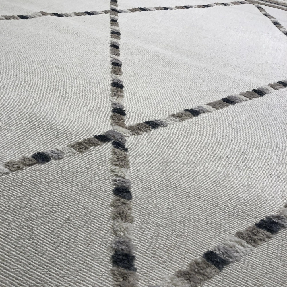 Eko Halı Terazzo TRZ 04 White Beige İskandinav Halı