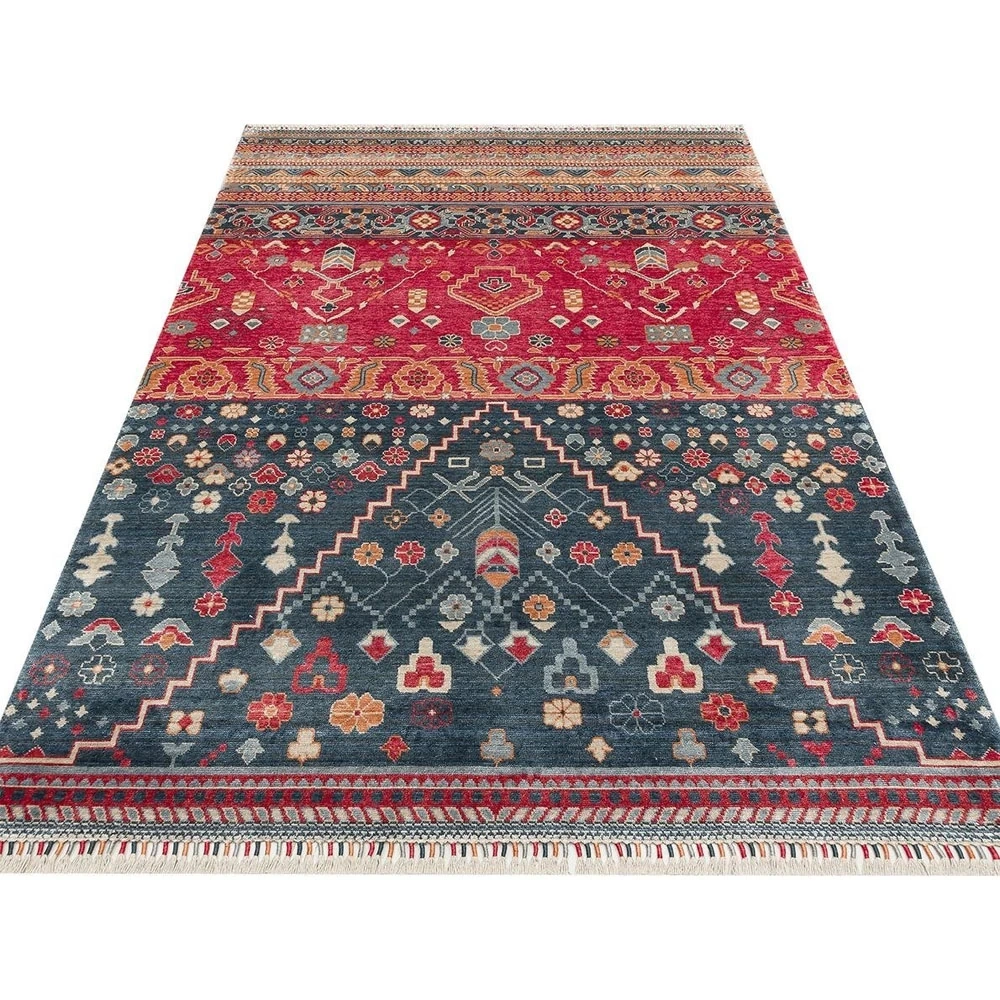 Eko Halı Zara ZR 17 Navy Multy Modern Uşak Halısı