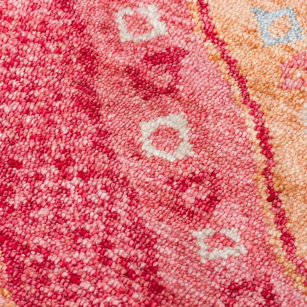 Eko Halı Zara ZR 18 Red Multy Modern Uşak Halısı