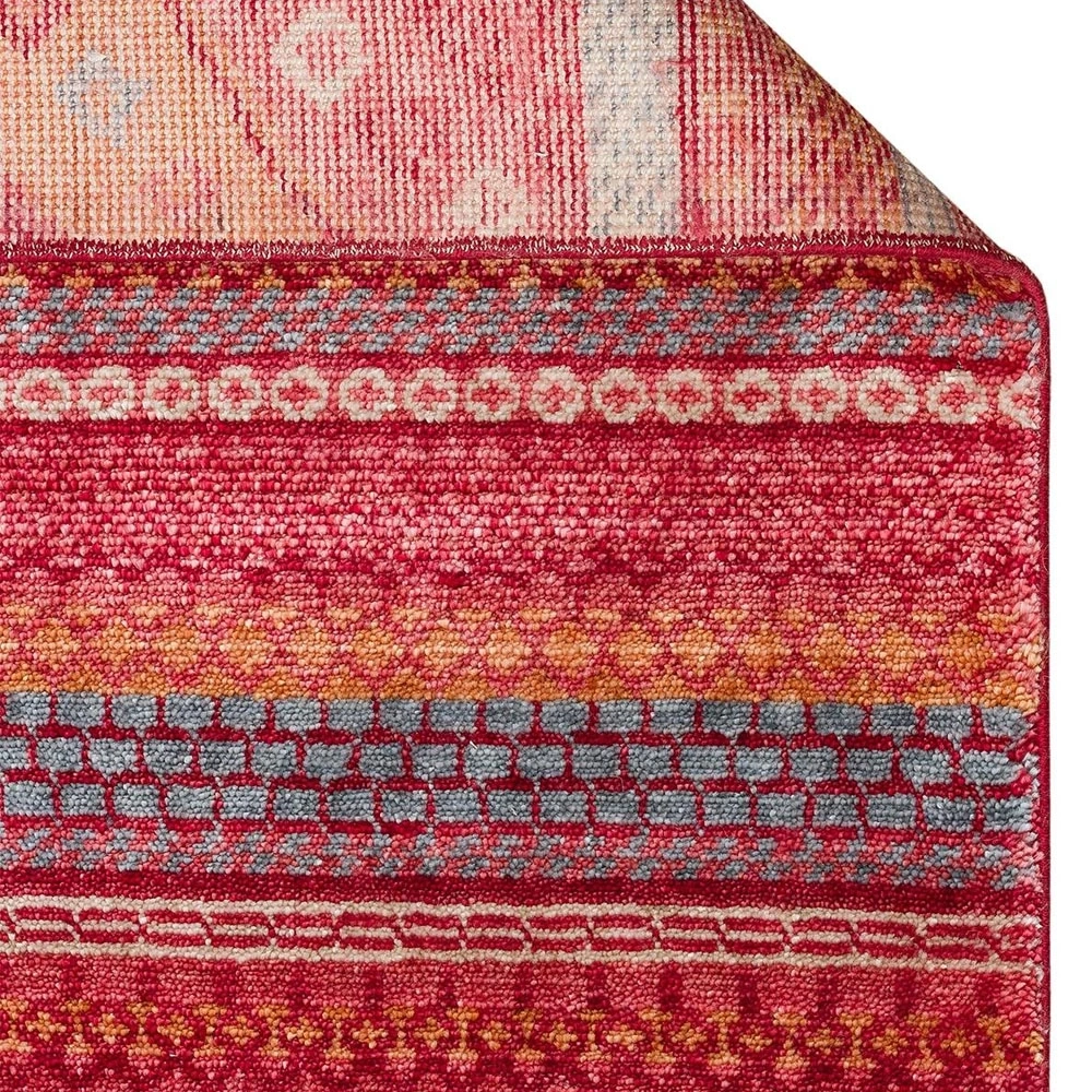 Eko Halı Zara ZR 18 Red Multy Modern Uşak Halısı