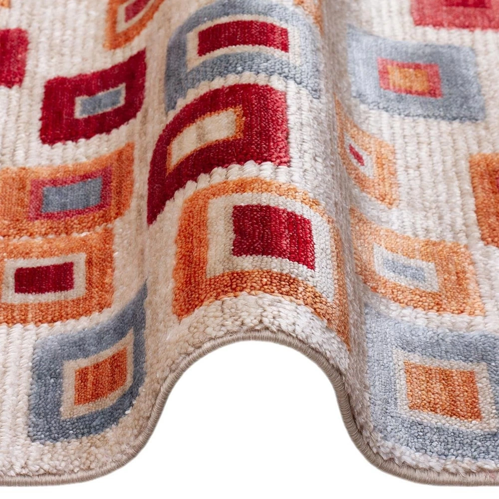 Eko Halı ZR 21 Beige Multy Modern Uşak Halısı