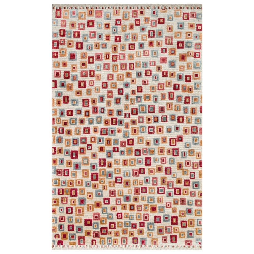 Eko Halı ZR 21 Beige Multy Modern Uşak Halısı