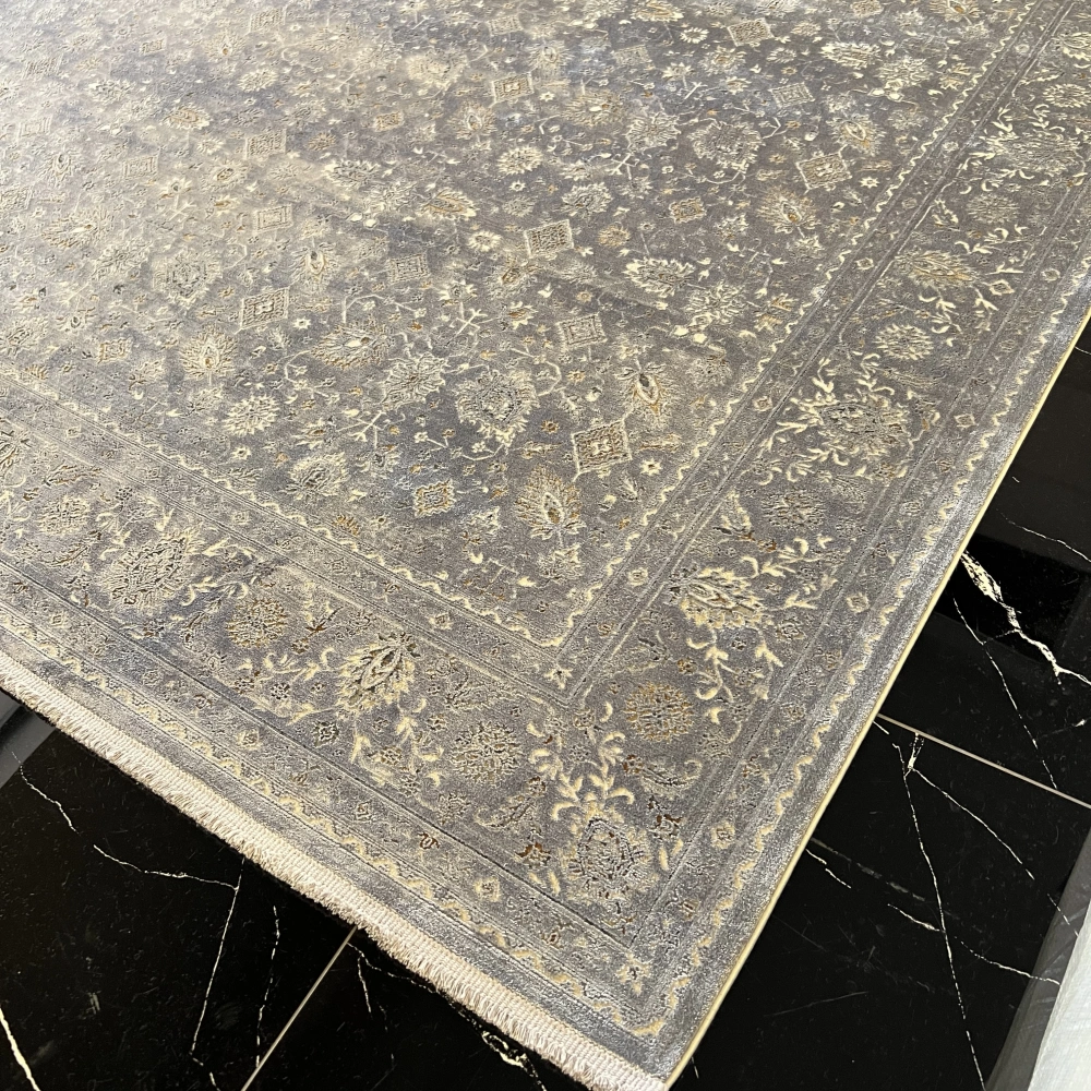 Elexus Halı Diamond 3825 Açık Bej Gri Salon Halısı