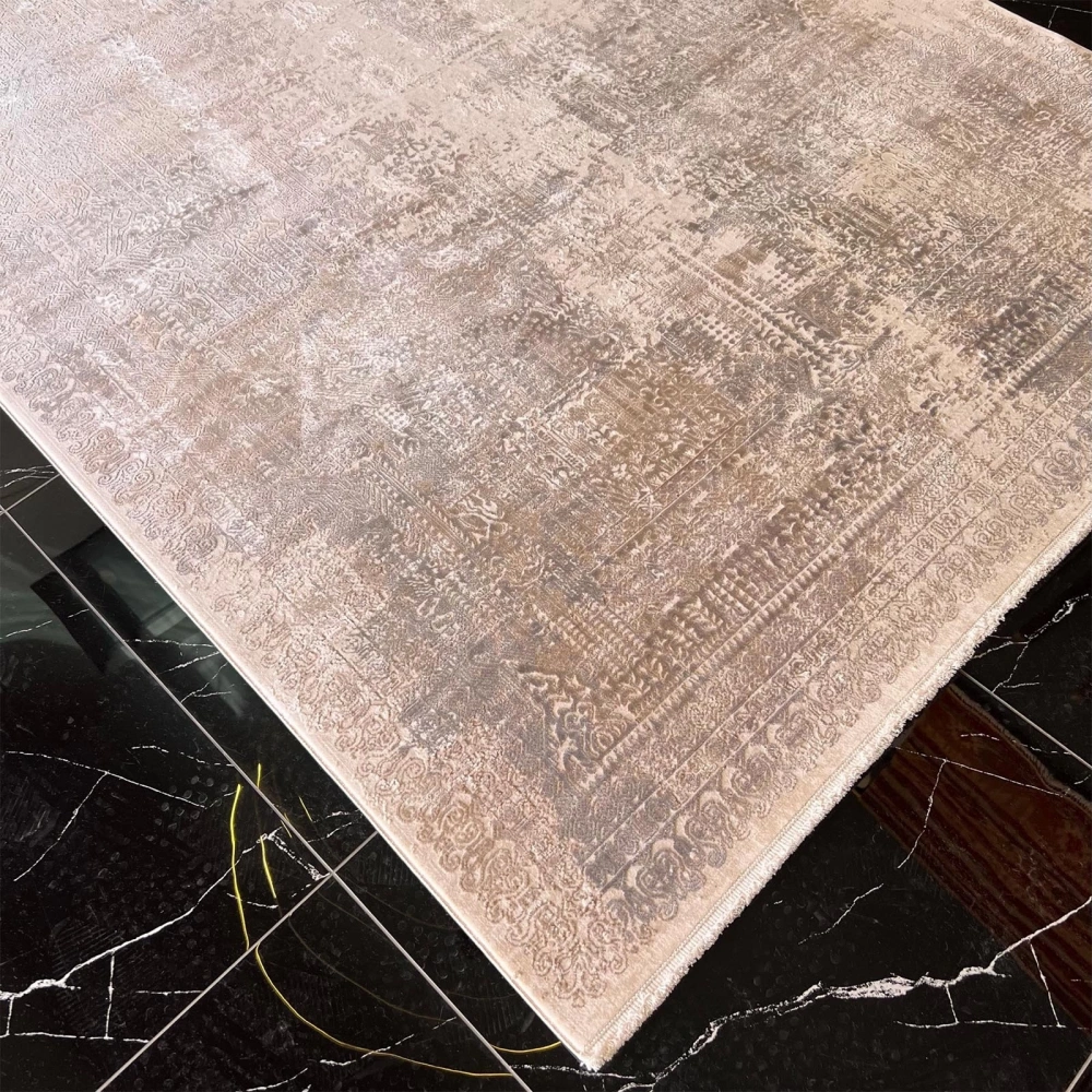 Elexus Halı Olimpos 3755 Krem Modern Salon Halısı