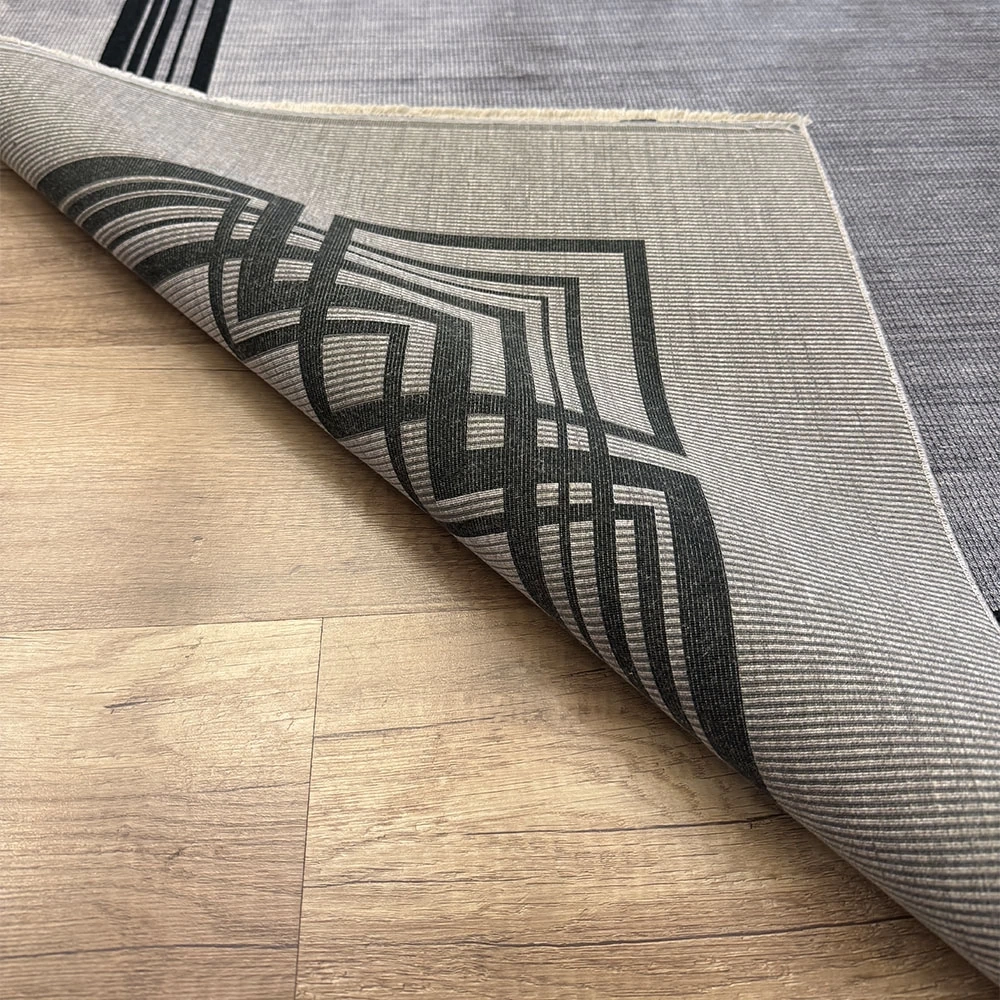 Hoom Rugs Ruby 3061 Koyu Gri  Akrilik & Viskon  Modern Salon Halısı