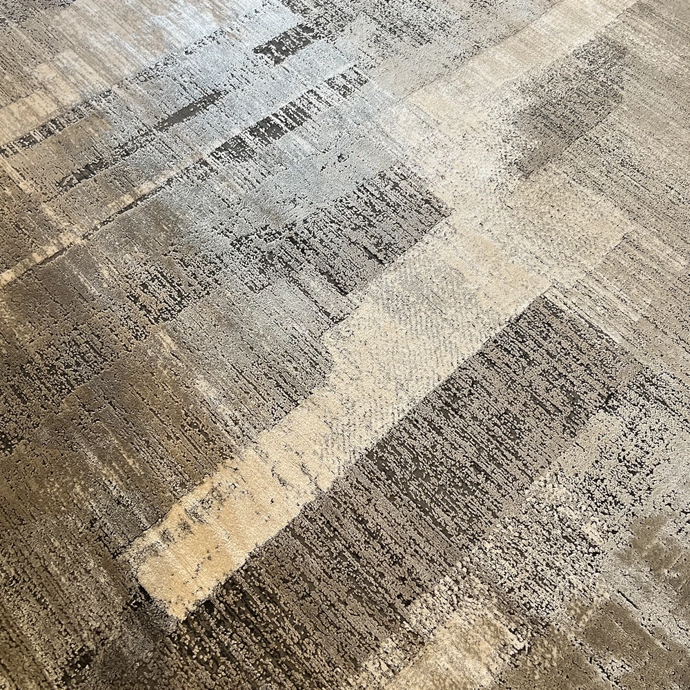 Elexus Halı Valesco 3936 Gri Antrasit Modern Salon Halısı