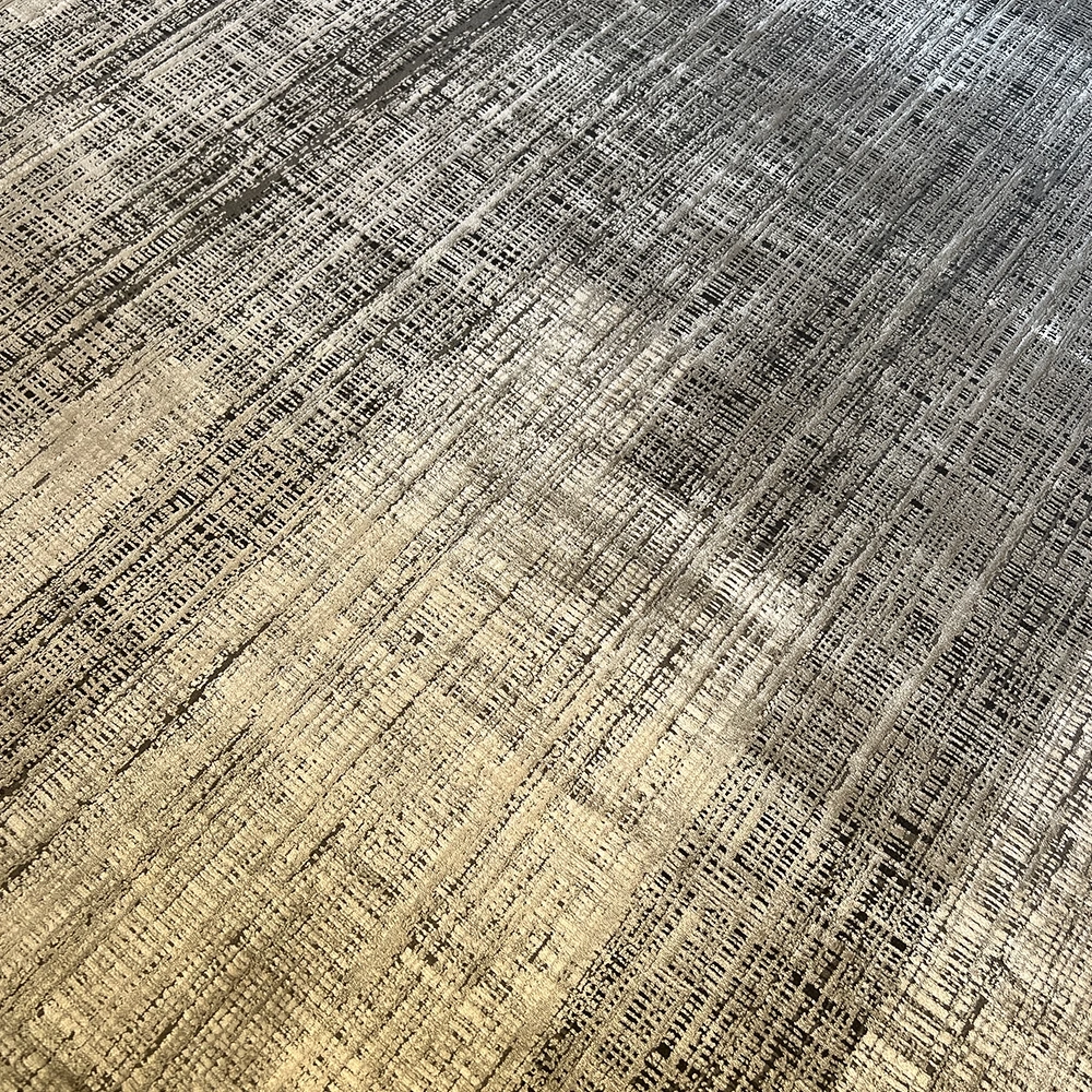 Elexus Halı Valesco 3937 Açık Gri Antrasit Modern Salon Halısı