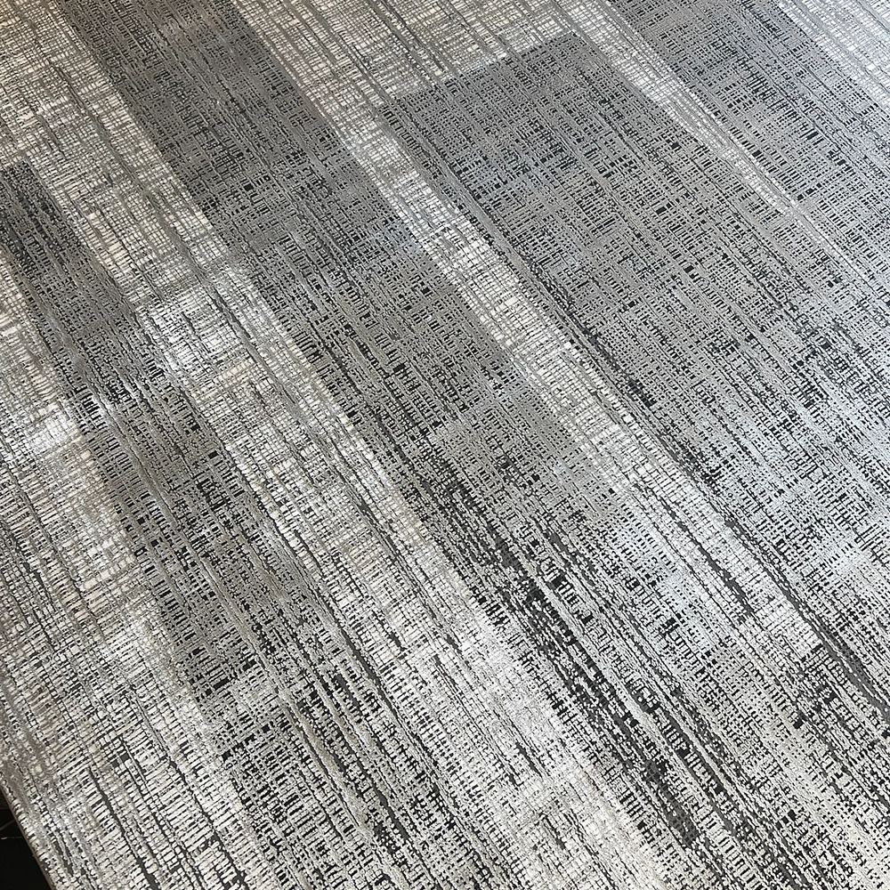 Elexus Halı Valesco 3937 Açık Gri Antrasit Modern Salon Halısı