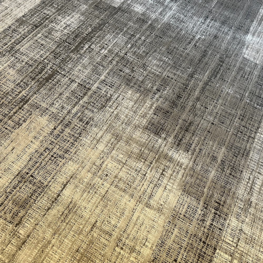 Elexus Halı Valesco 3937 Açık Gri Antrasit Modern Salon Halısı