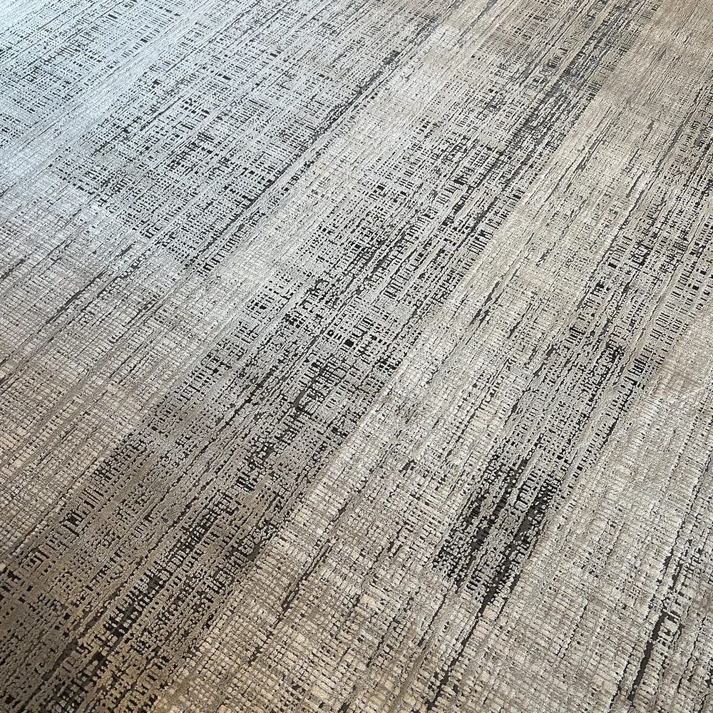 Elexus Halı Valesco 3937 Açık Gri Antrasit Modern Salon Halısı