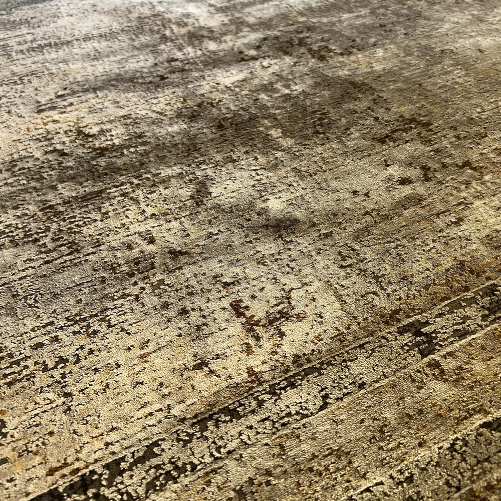 Elexus Halı Valesco 3940 Gri Bakır Modern Salon Halısı