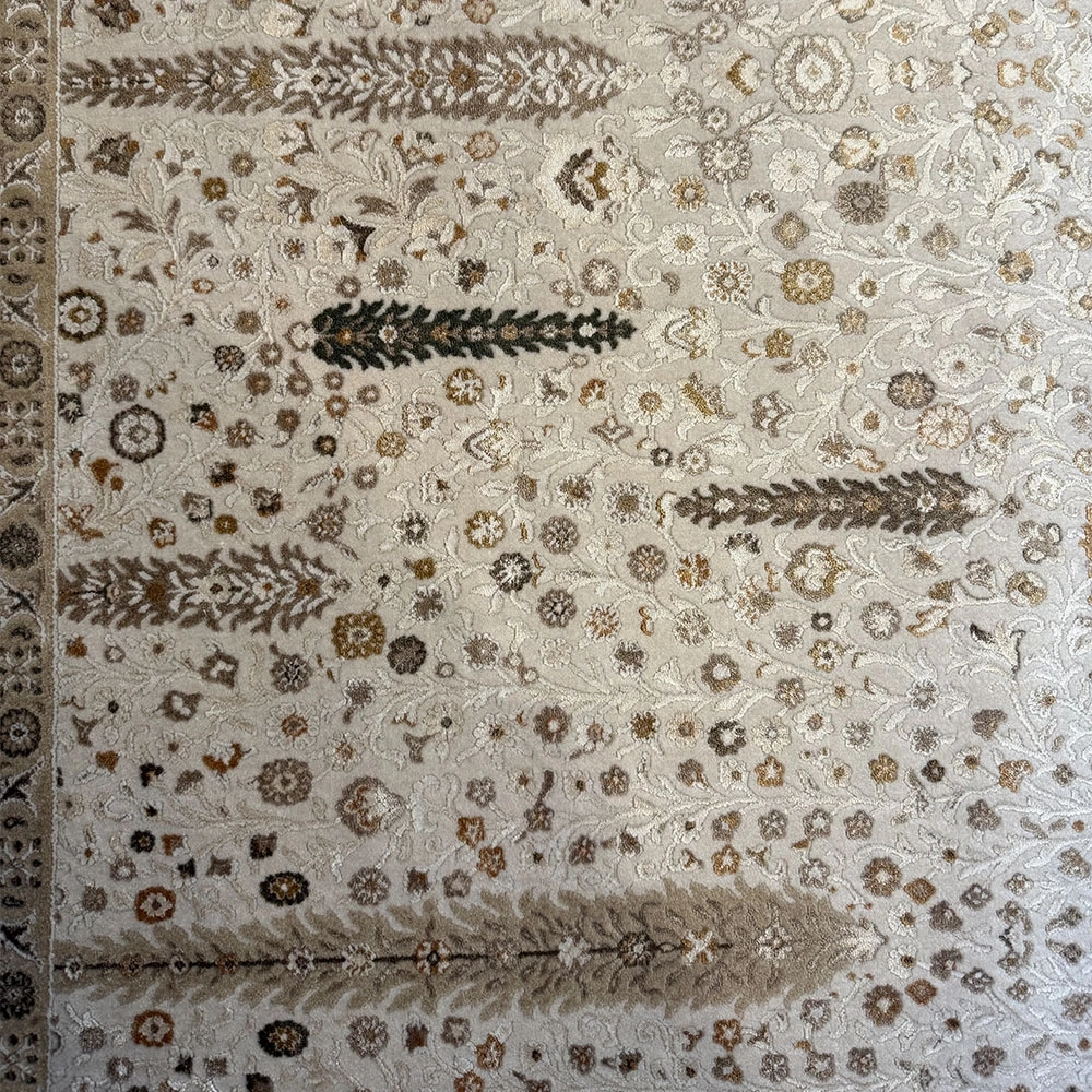 Hoom Rugs Woolly 4122 Krem Modern Salon Halısı