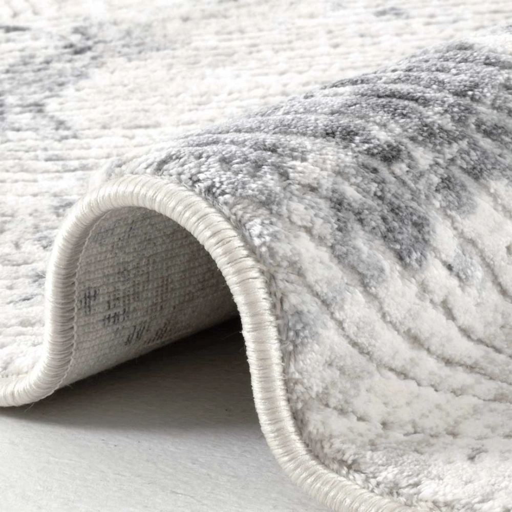 Hoom Rugs Akik 8617 Mavi Modern Makine Halısı