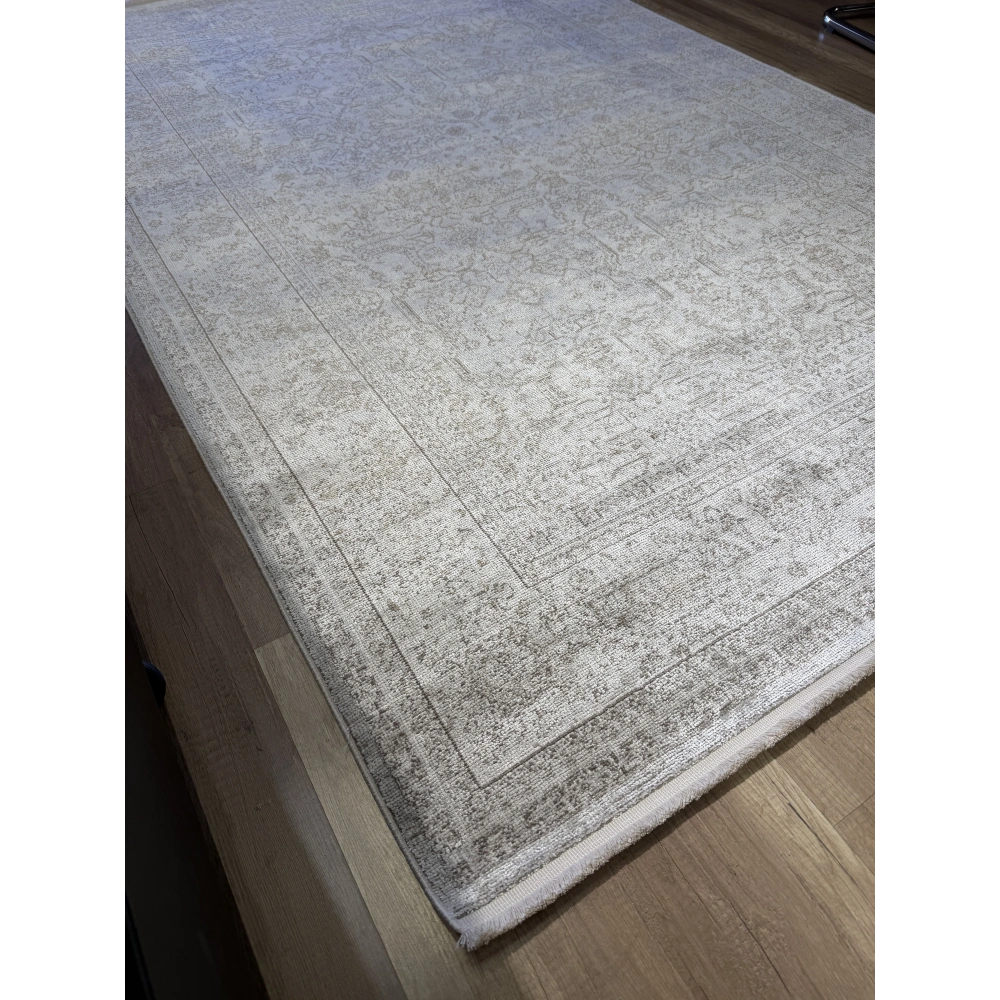 Hoom Rugs Asos Ass 04 Krem Bej Üst Segment Salon Halısı