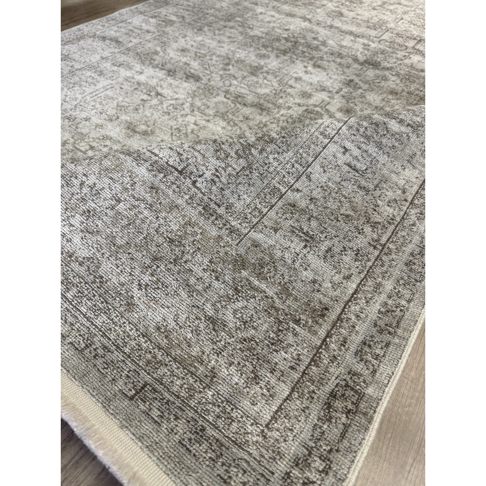 Hoom Rugs Asos Ass 04 Krem Bej Üst Segment Salon Halısı