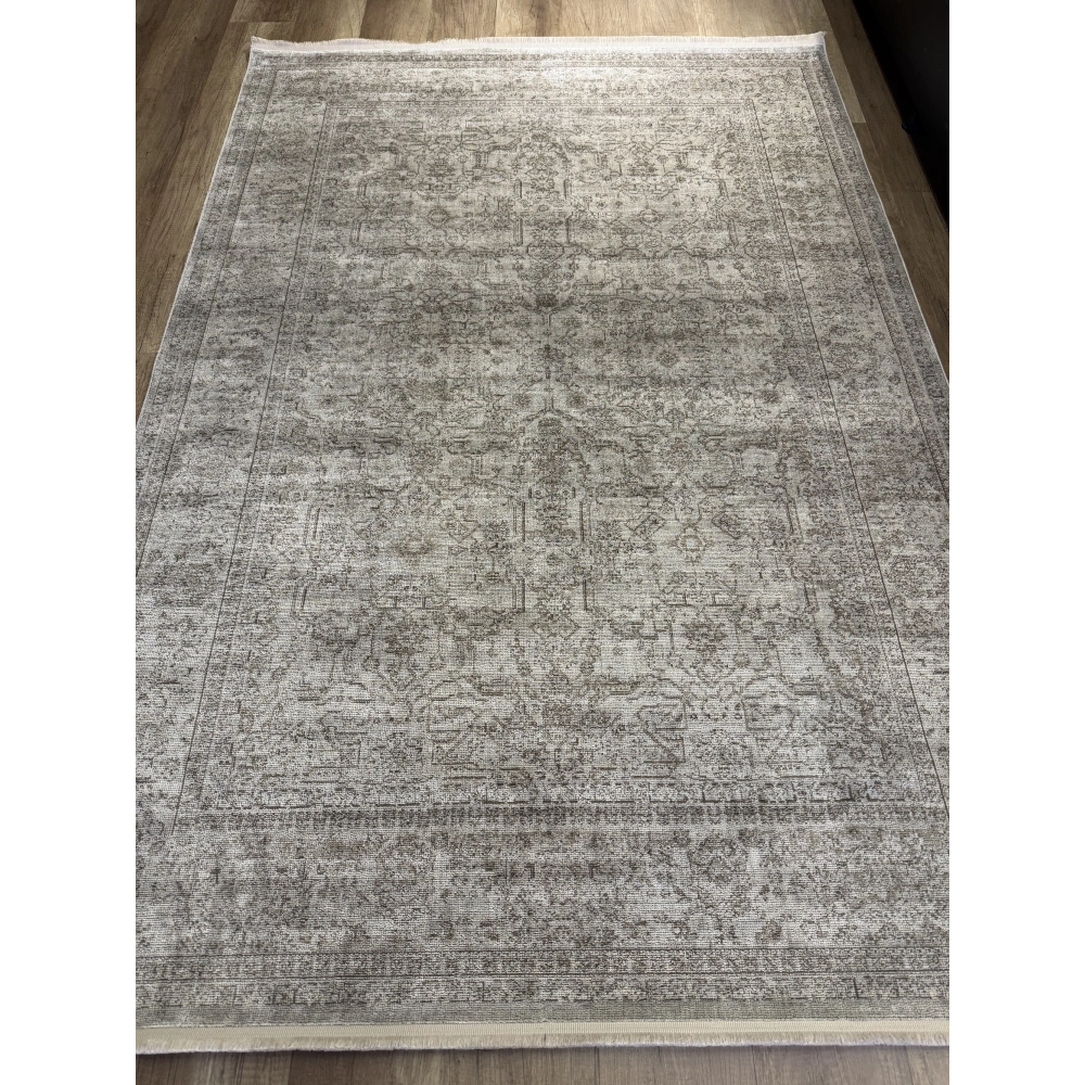 Hoom Rugs Asos Ass 04 Krem Bej Üst Segment Salon Halısı