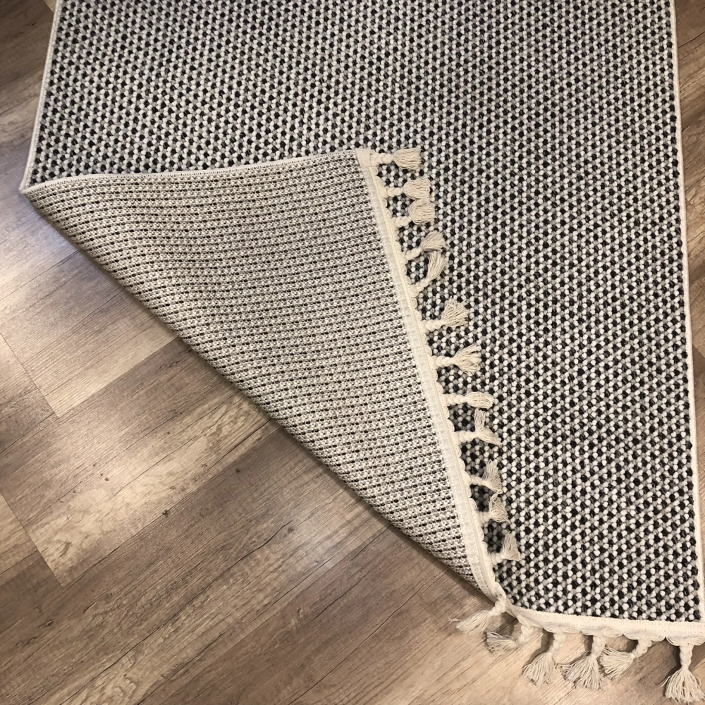 Hoom Rugs Bohho BH10 Antrasit İskandinav Modern Halı